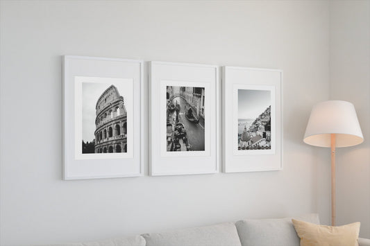 Set of 3 Italy prints
