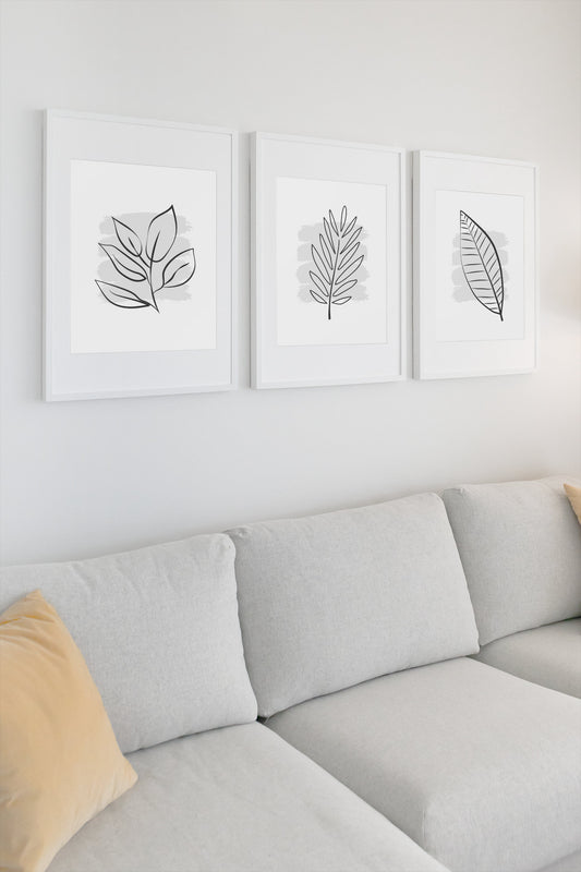 Set of 3 Bedroom prints, Beige artwork, Neutral taupe wall art, Home decor, Monochrome wall art, Contemporary posters, Gift for her, Vintage