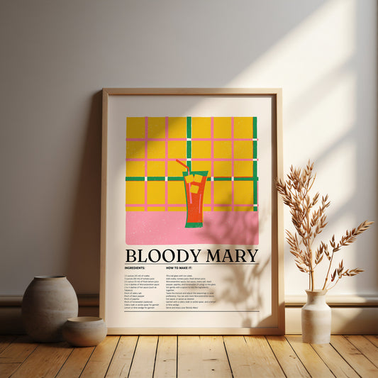 Bloody Mary print