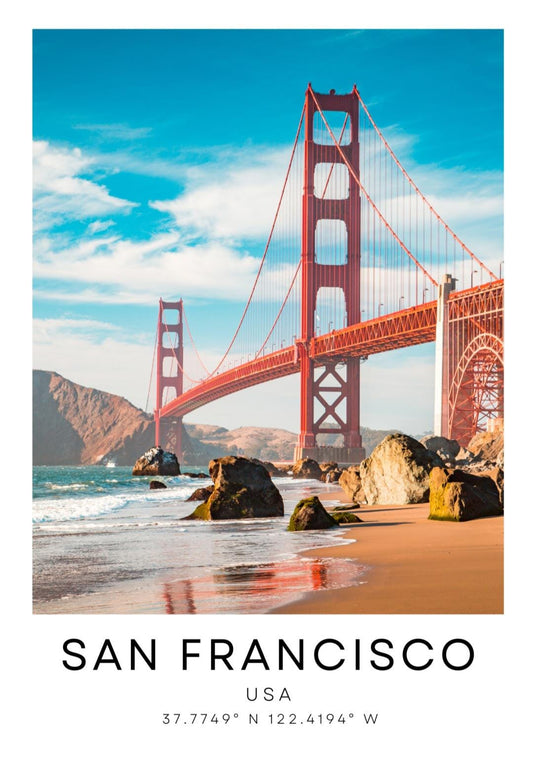 San Francisco Golden Gate bridge print