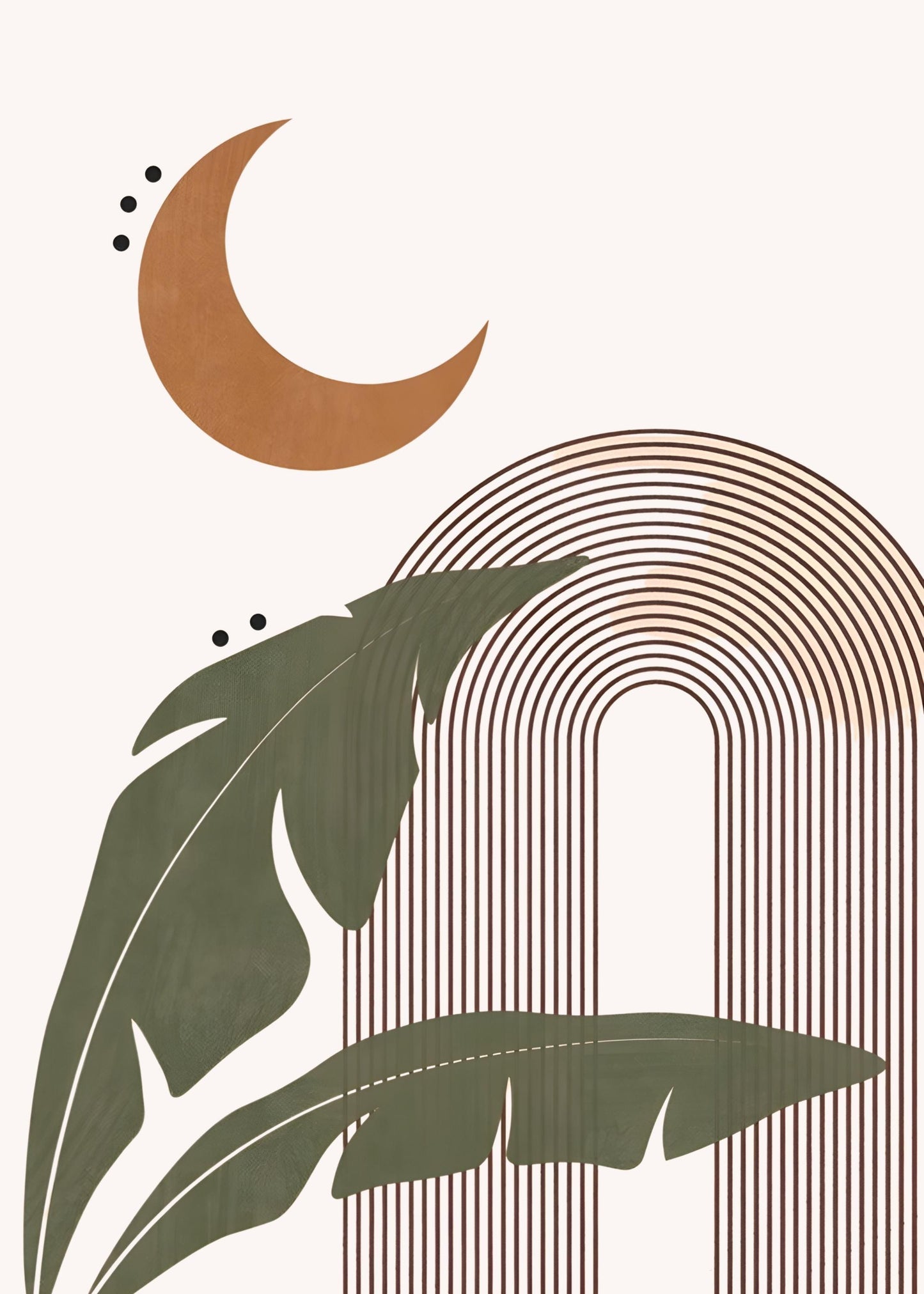 Boho Geometric Wall Art, Living room poster, Minimalist Art, Neutral Wall Decor, Home decor, Birthday gift, Neutral print