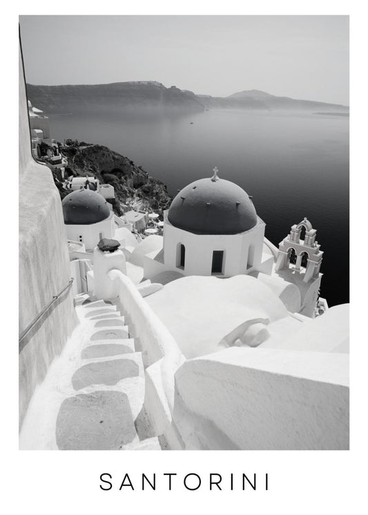 Santorini print