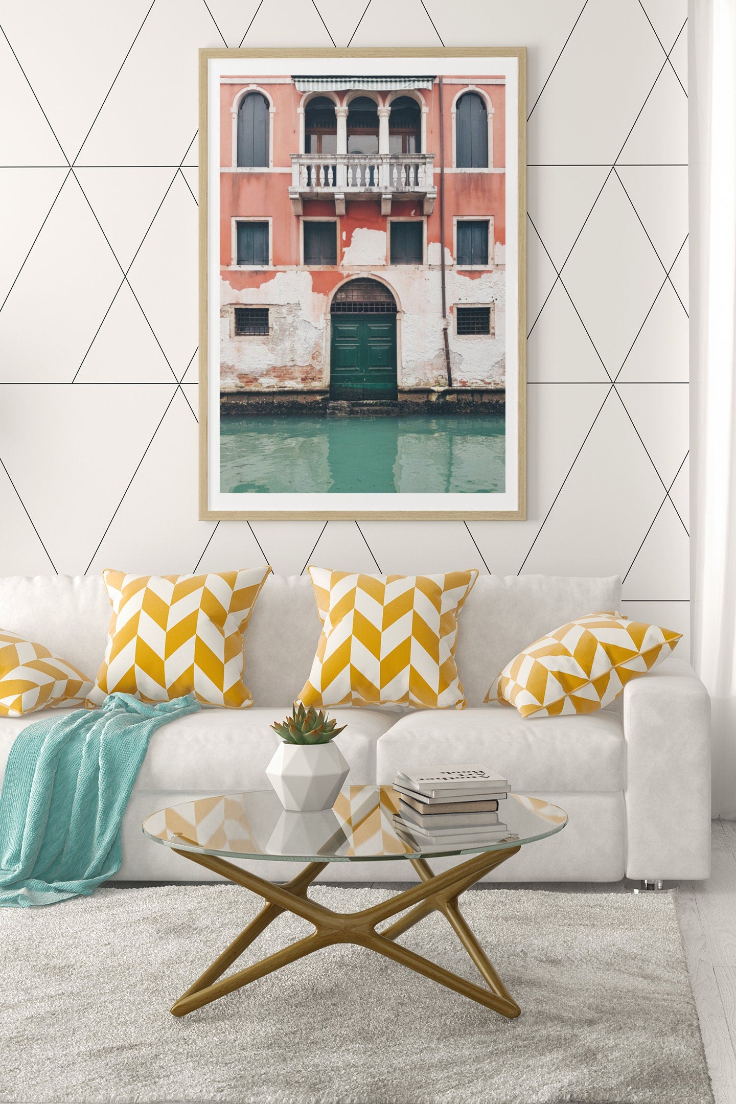 Venice print, Venetian Palazzo canals image, Italy print, City print, Travel print, Italy photograph, Travel poster, Wall art, Home decor