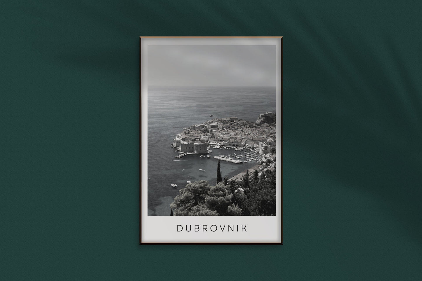 Dubrovnik city print