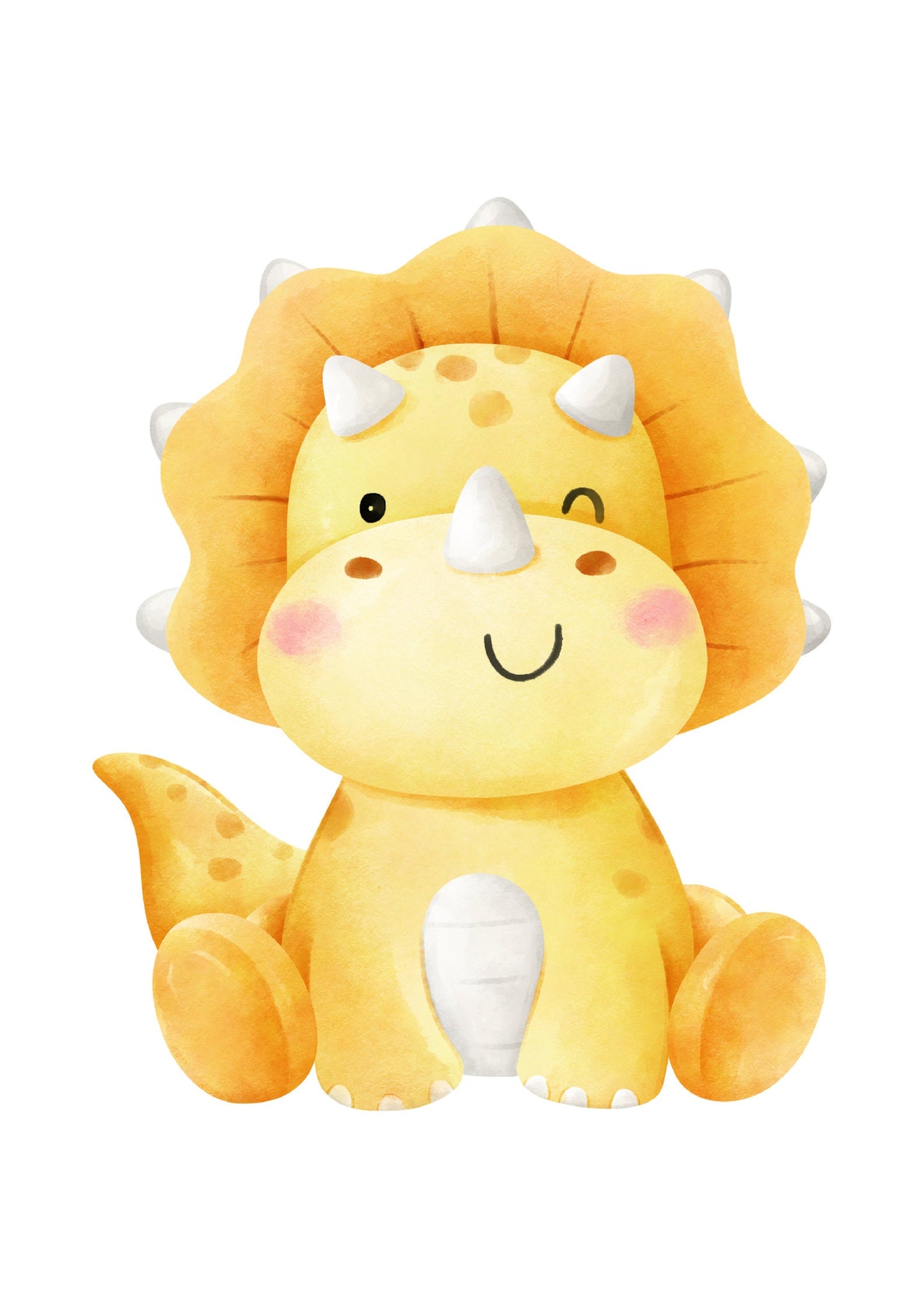 Set of 3 Children's bedroom prints, Nursery art, Kid's bedroom posters, Baby dinosaur prints, baby animals, Home decor, Playroom pictures