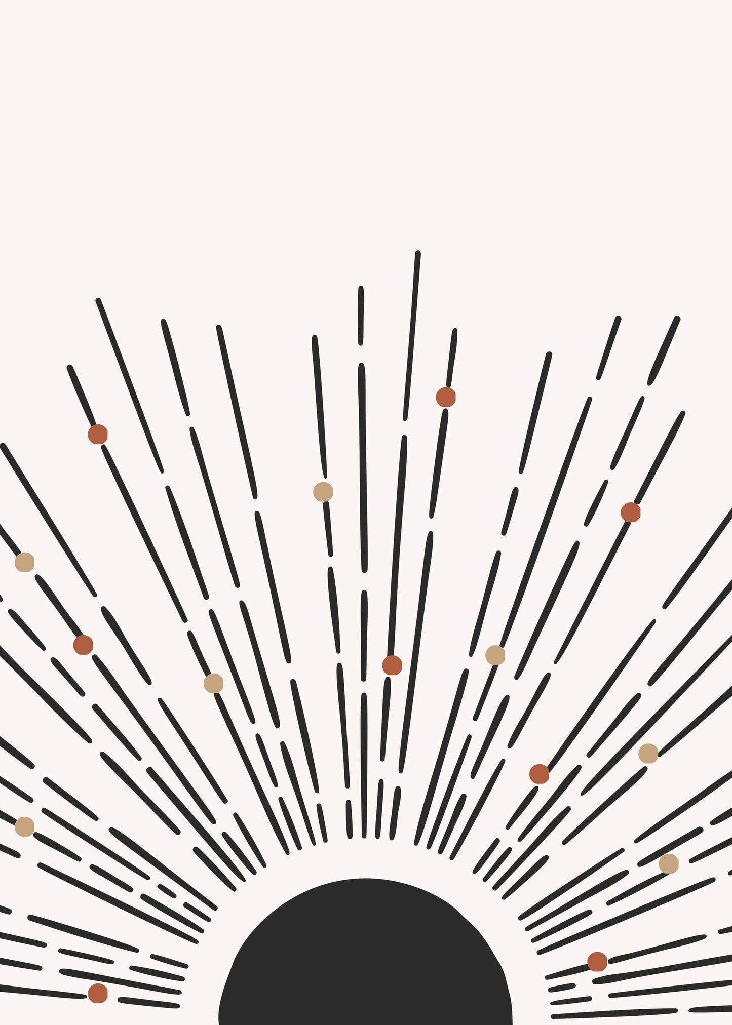 Boho Geometric Wall Art, Living room poster, Minimalist Art, Neutral Wall Decor, Home decor, Birthday gift, Neutral print