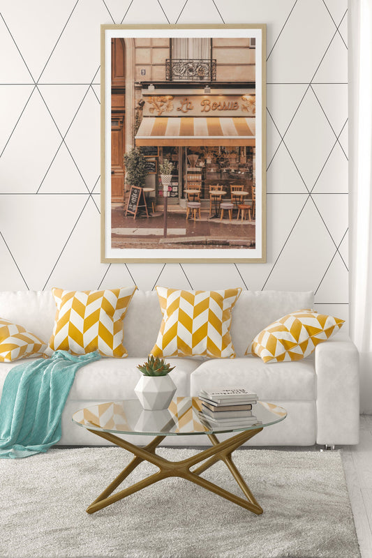 Paris cafe print