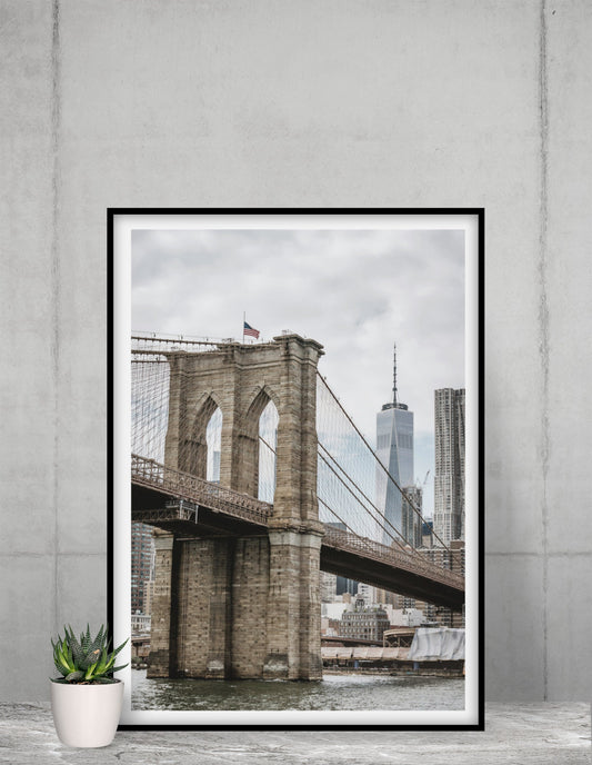 Brooklyn Bridge New York print