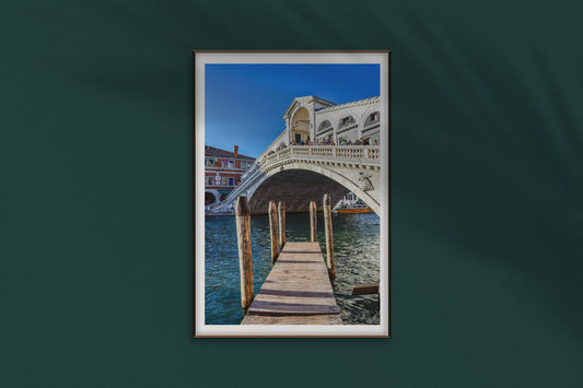 Venice Rialto Bridge print
