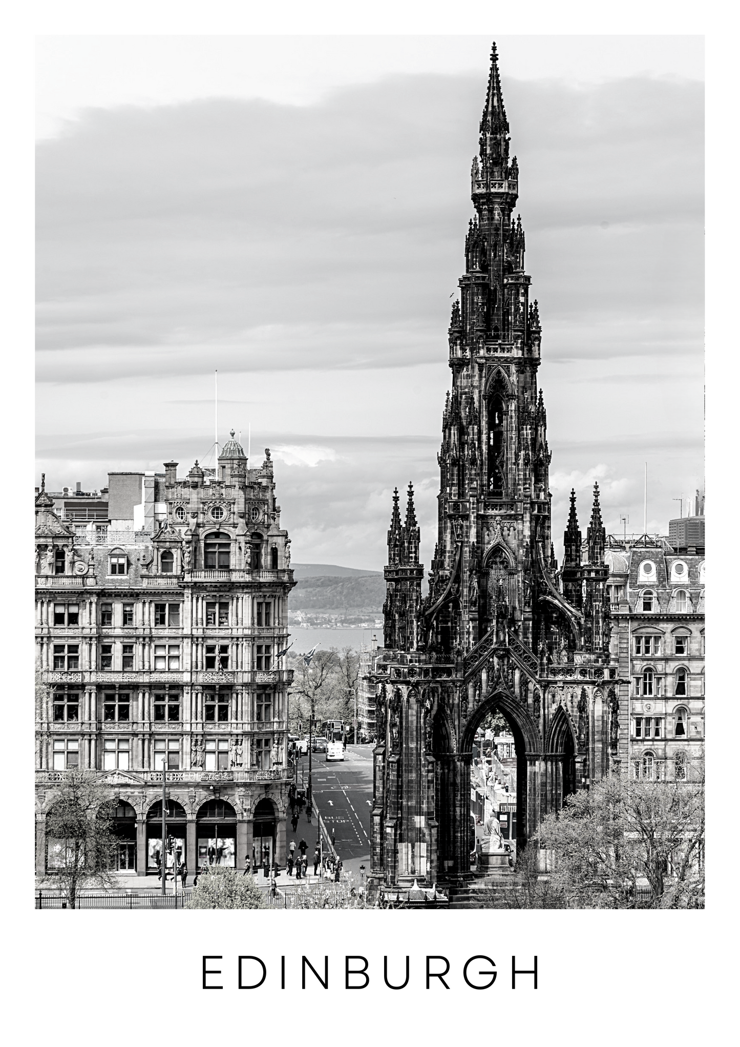 Edinburgh city print