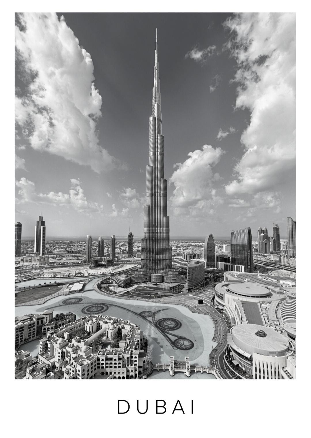 Dubai city print