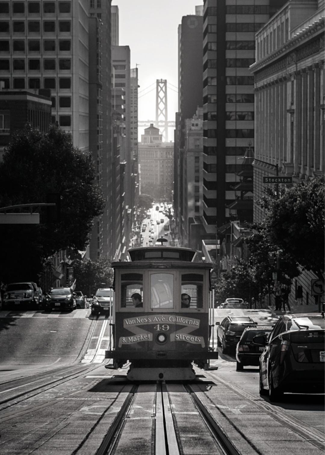 Set of 3 San Francisco prints, City prints, Black and white photographs, Travel posters, Bedroom wall art, Golden Gate Bridge, Cable car