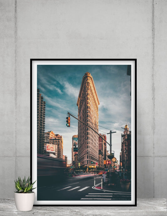 New York Flatiron poster