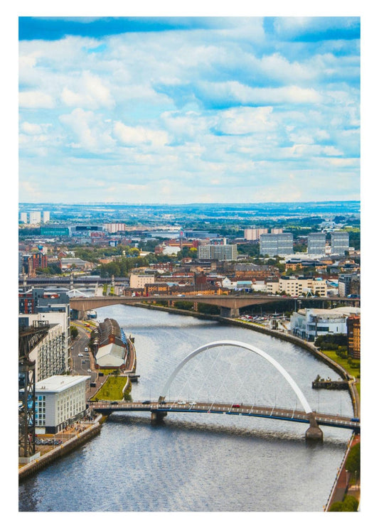 Set of 3 Glasgow city prints