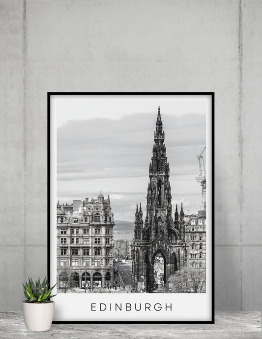 Edinburgh city print