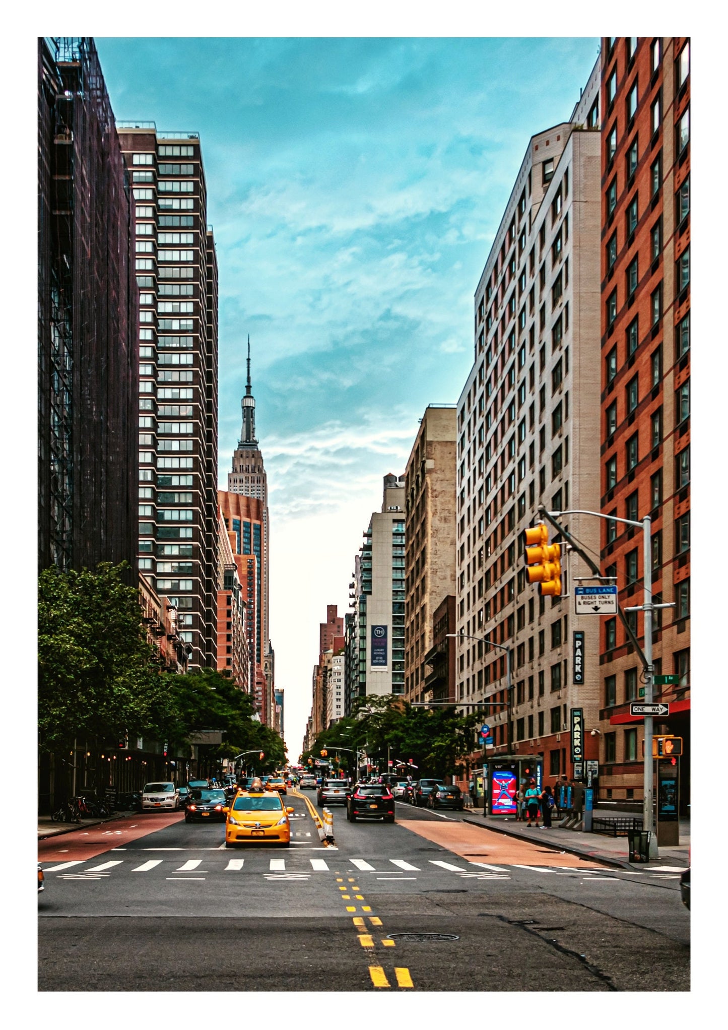 New York City Manhattan poster