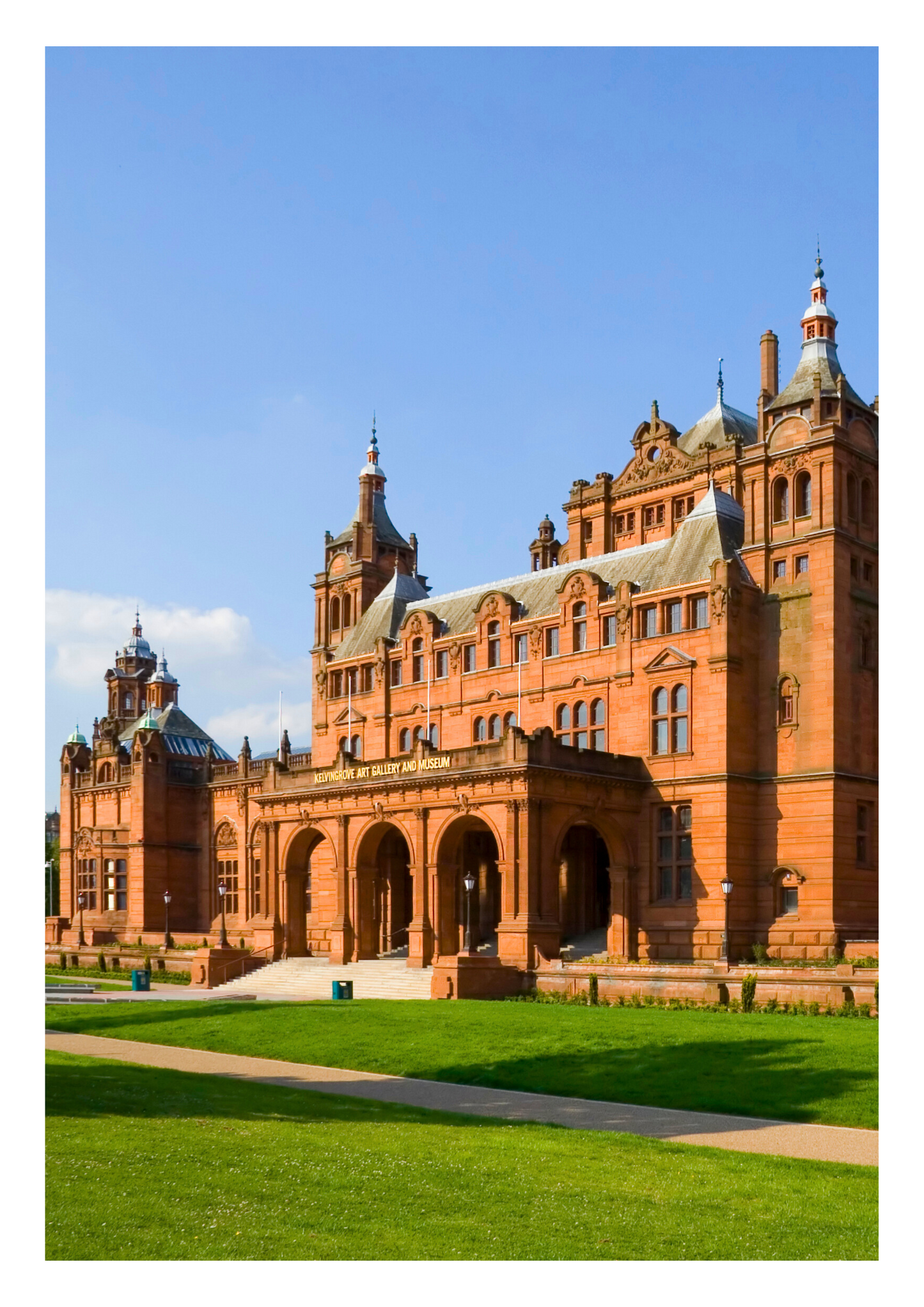 Set of 3 Glasgow city prints