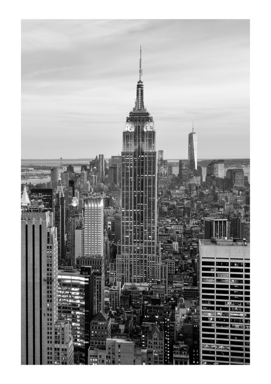 Set of 3 New York City black and white posters