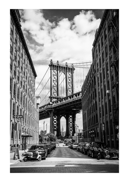 Set of 3 New York City black and white posters