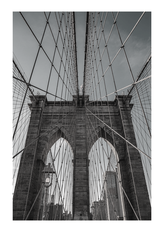 Set of 3 New York City black and white posters
