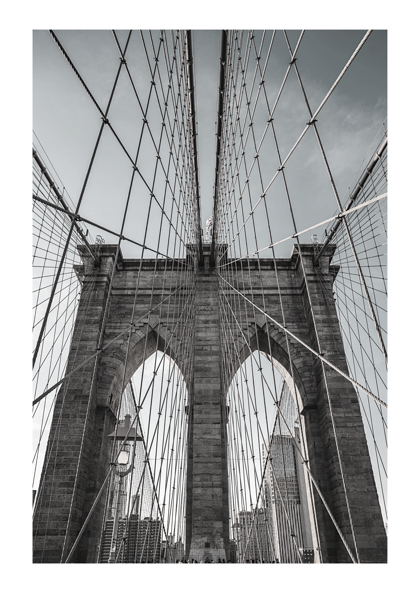 Set of 3 New York City black and white posters