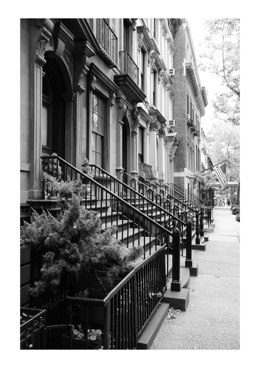 Set of 3 New York City black and white posters