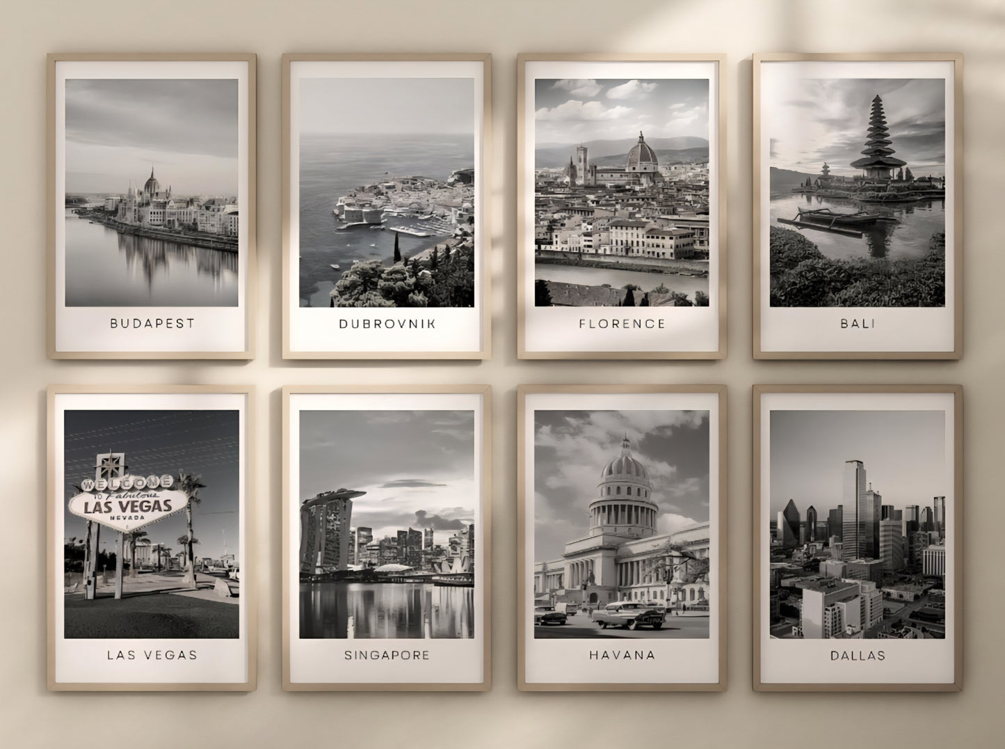 Set of 2 Travel prints - Any city!