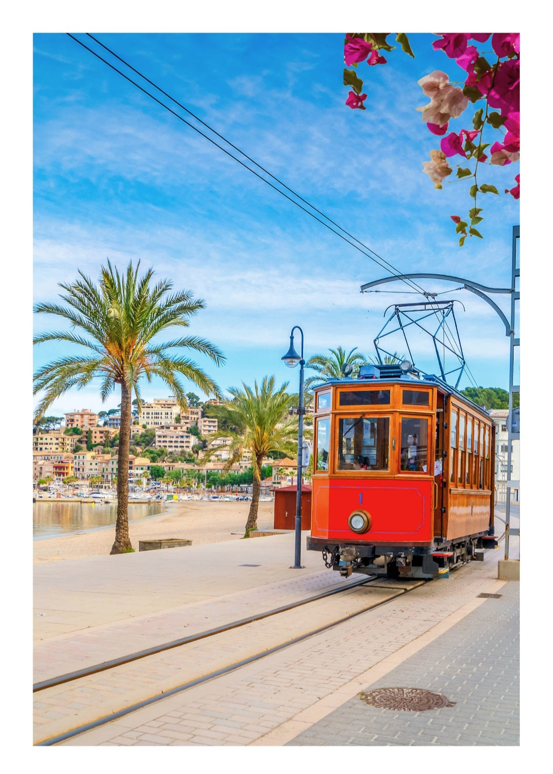 Set of 3 Majorca colour prints
