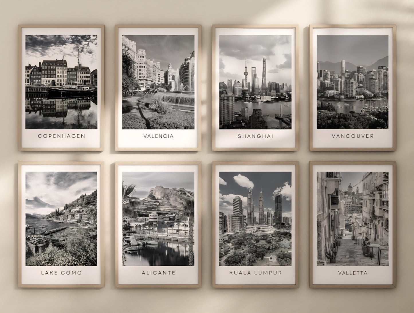 Set of 2 Travel prints - Any city!