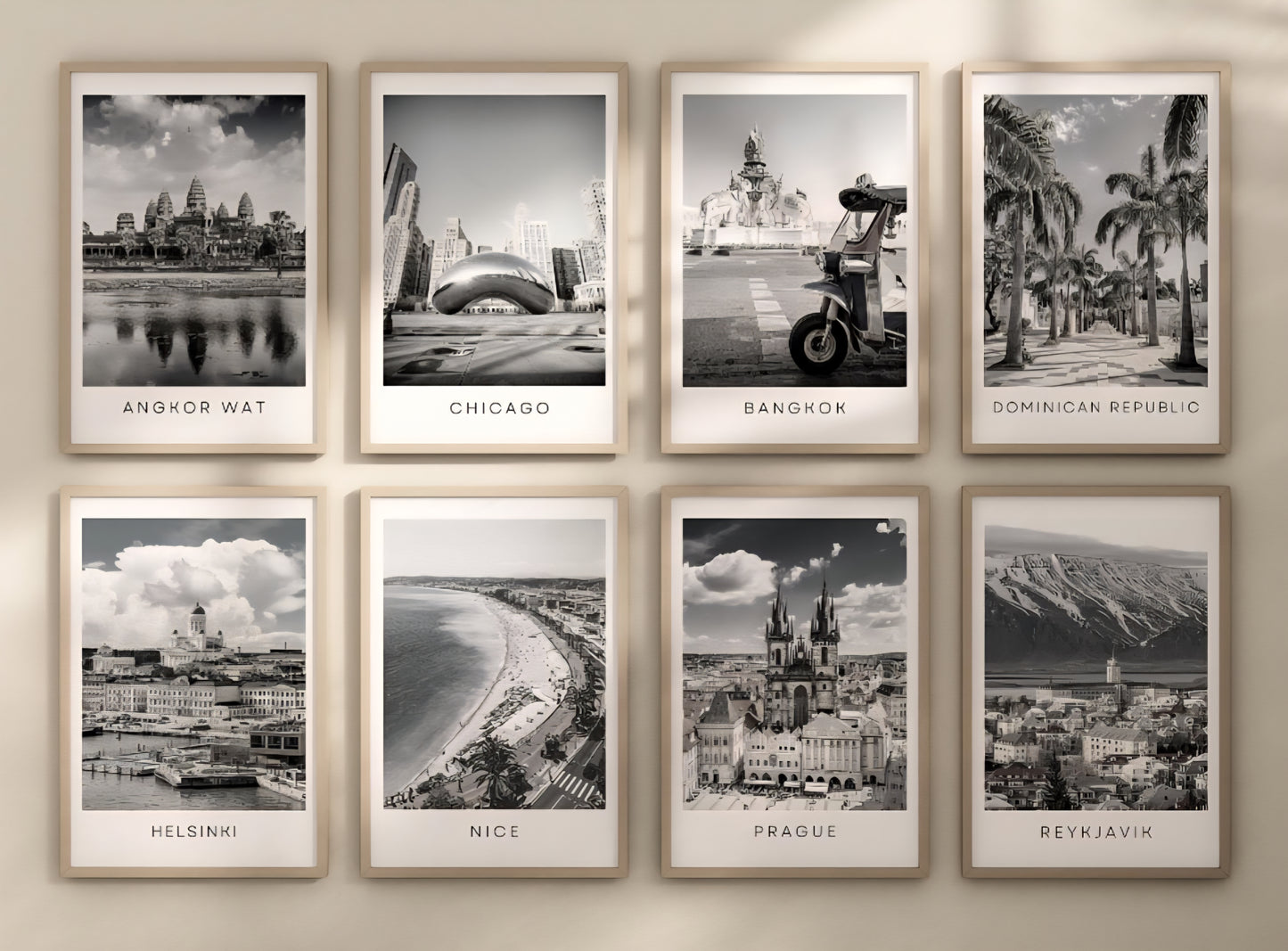 Set of 2 Travel prints - Any city!