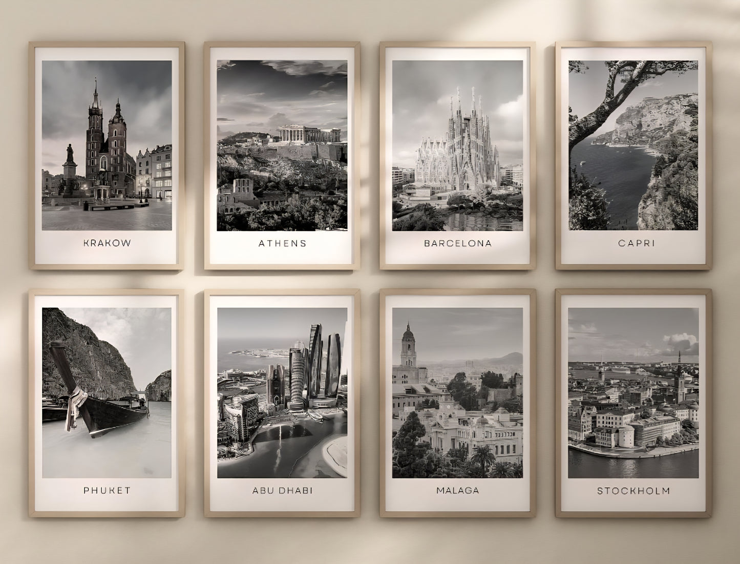Set of 2 Travel prints - Any city!