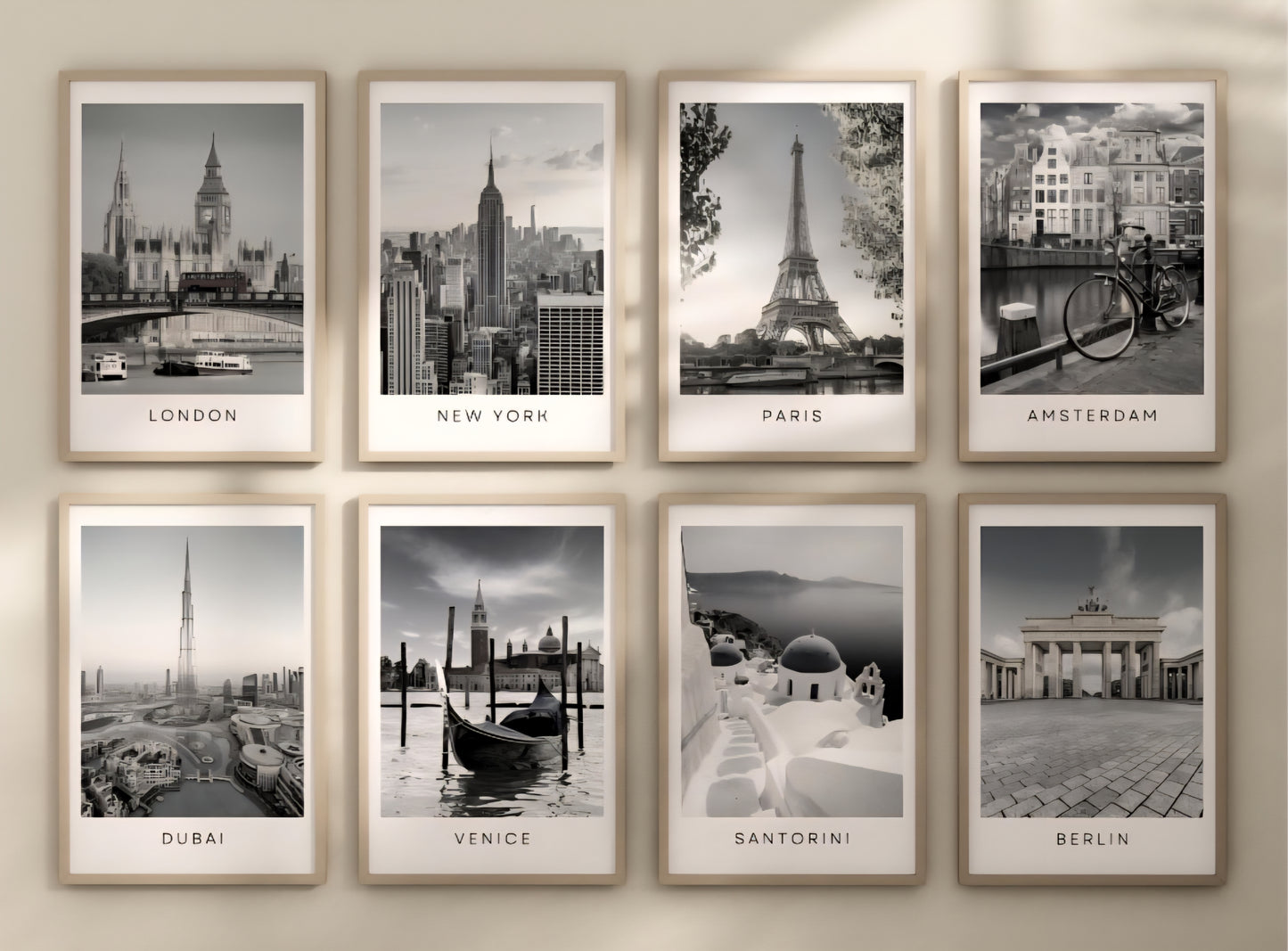 Set of 2 Travel prints - Any city!