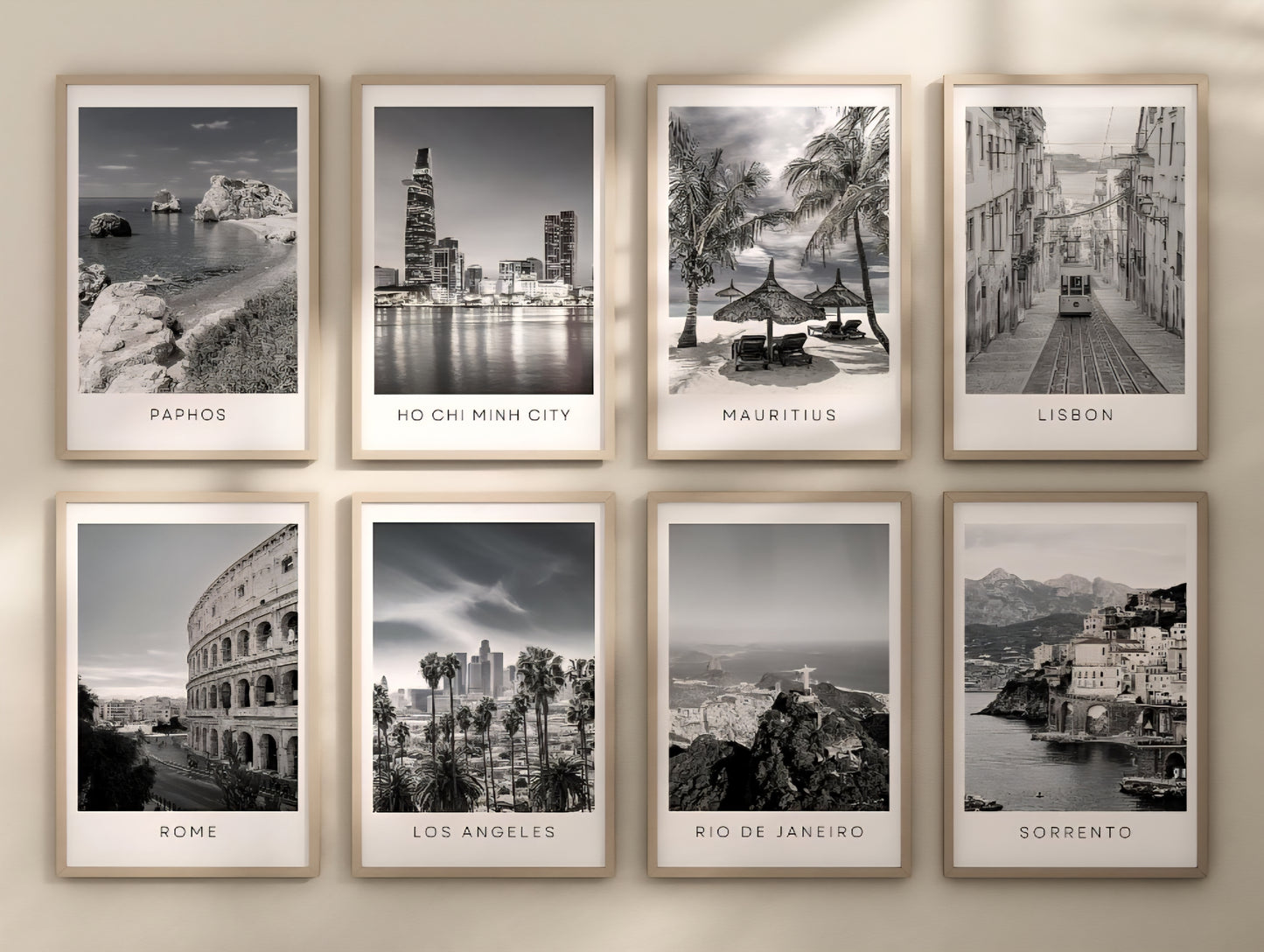 Set of 2 Travel prints - Any city!