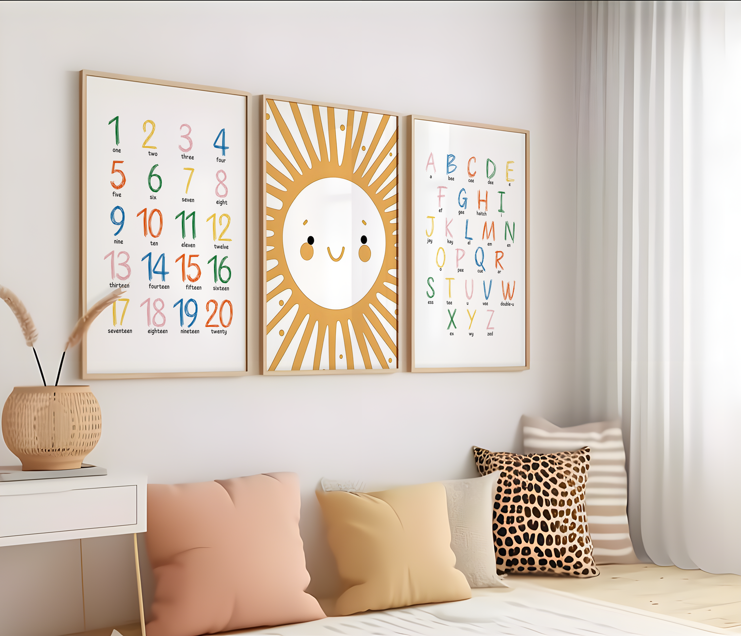 Nursery and Children's bedroom wall art