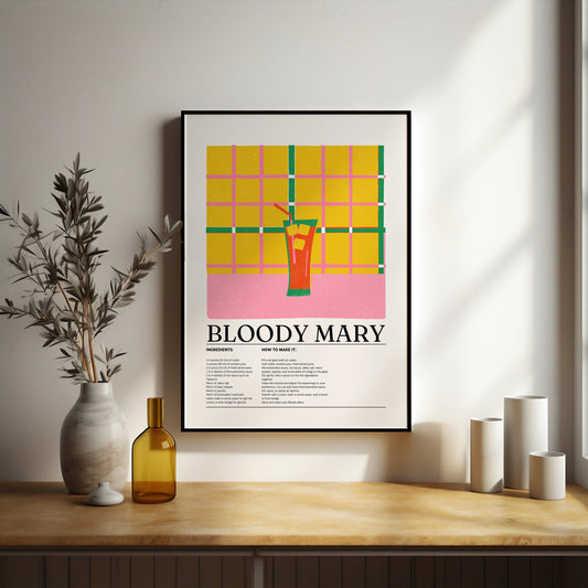 Bloody Mary print