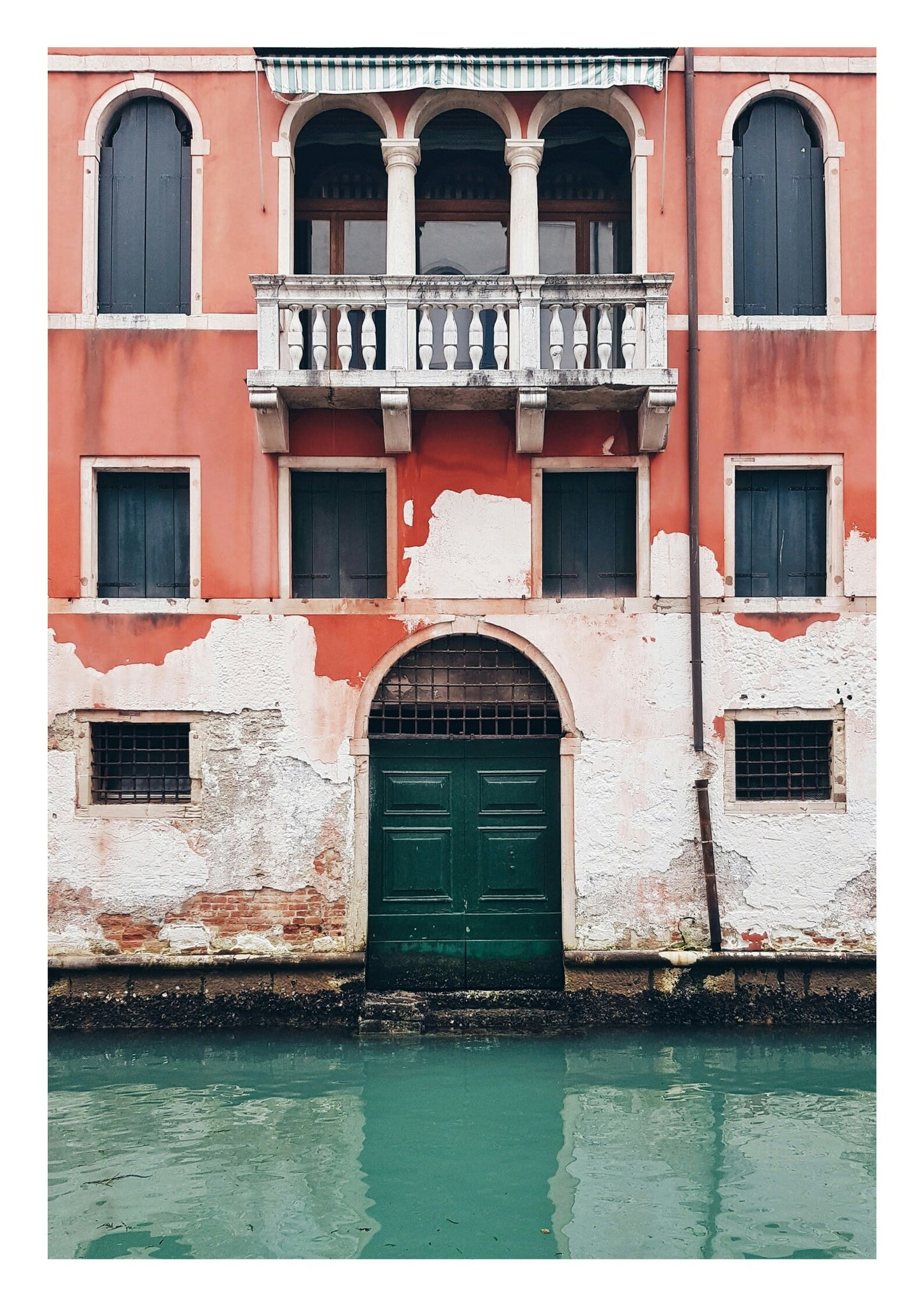 Venice print, Venetian Palazzo canals image, Italy print, City print, Travel print, Italy photograph, Travel poster, Wall art, Home decor