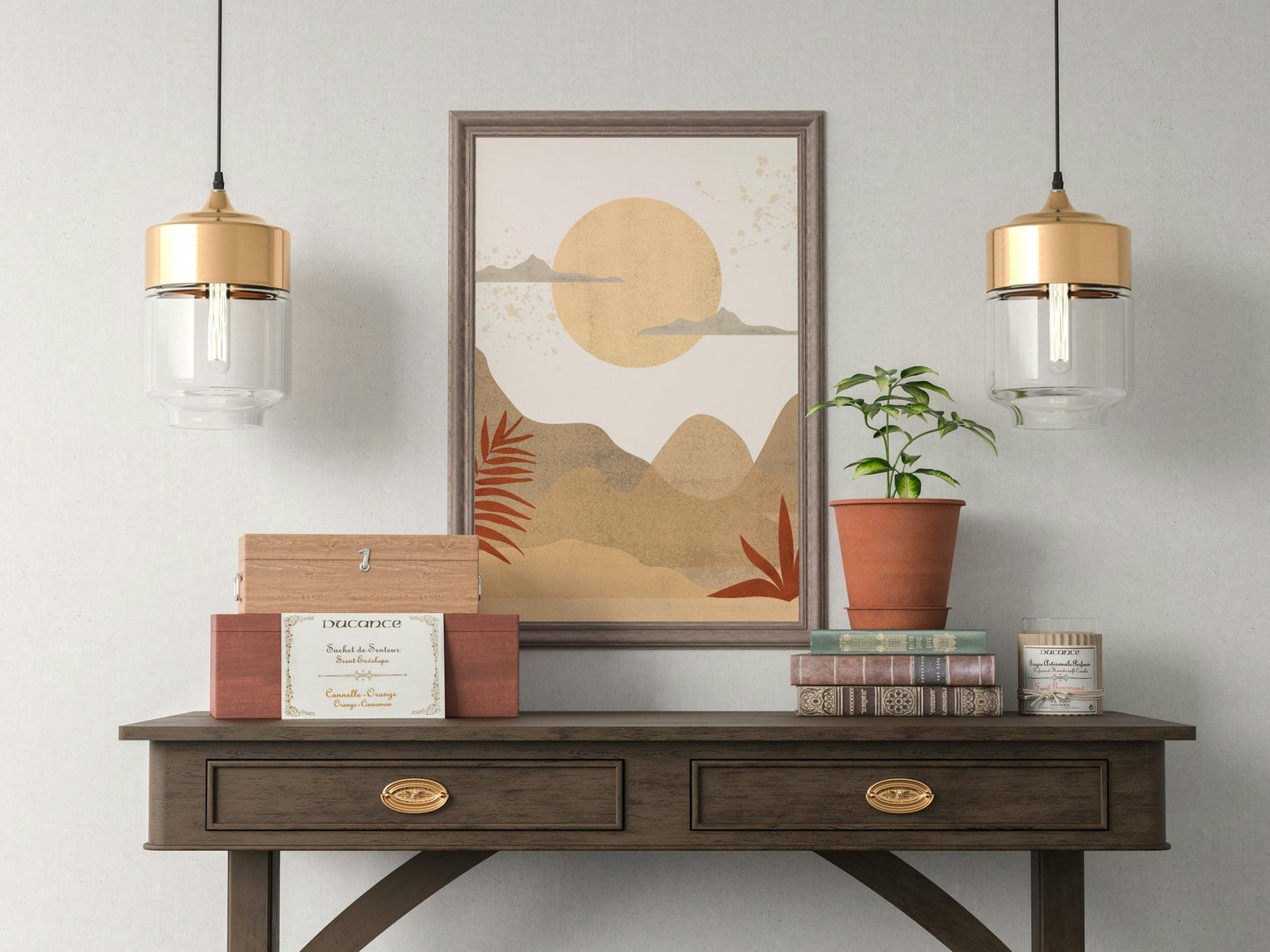 Boho Geometric Wall Art, Living room poster, Minimalist Art,  Neutral Wall Decor, Home decor, Birthday gift, Neutral print