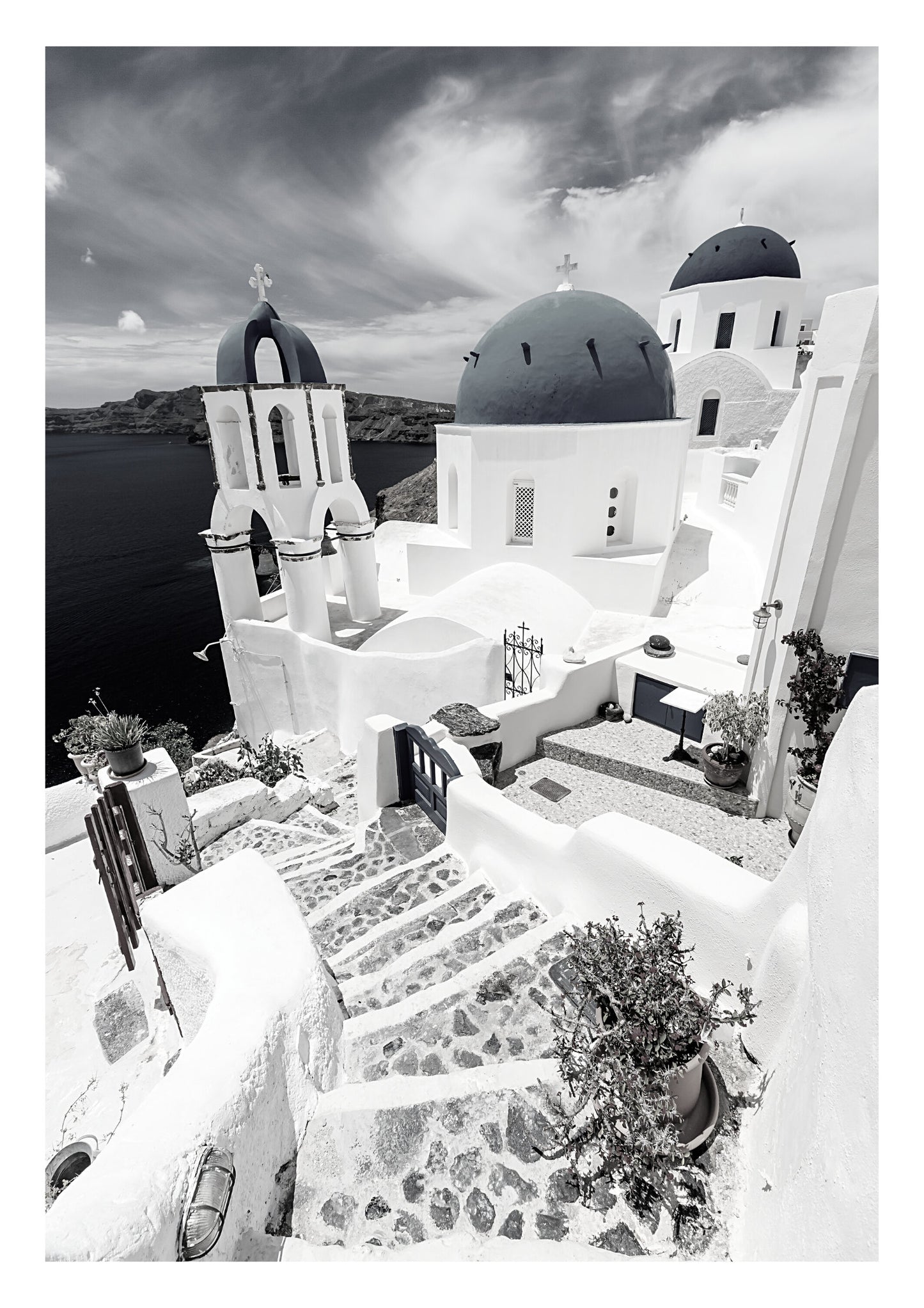 Set of 3 Greek island prints