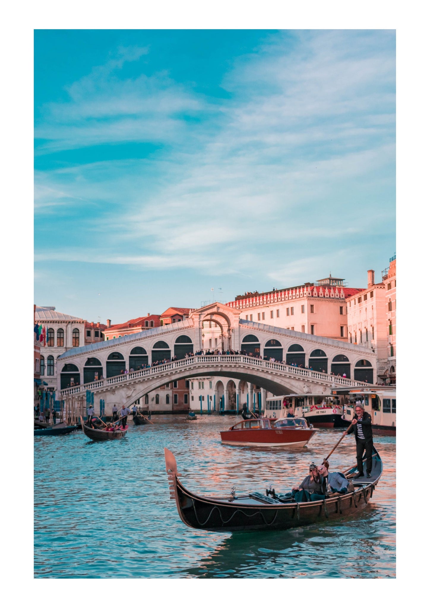 Set of 3 Venice city prints