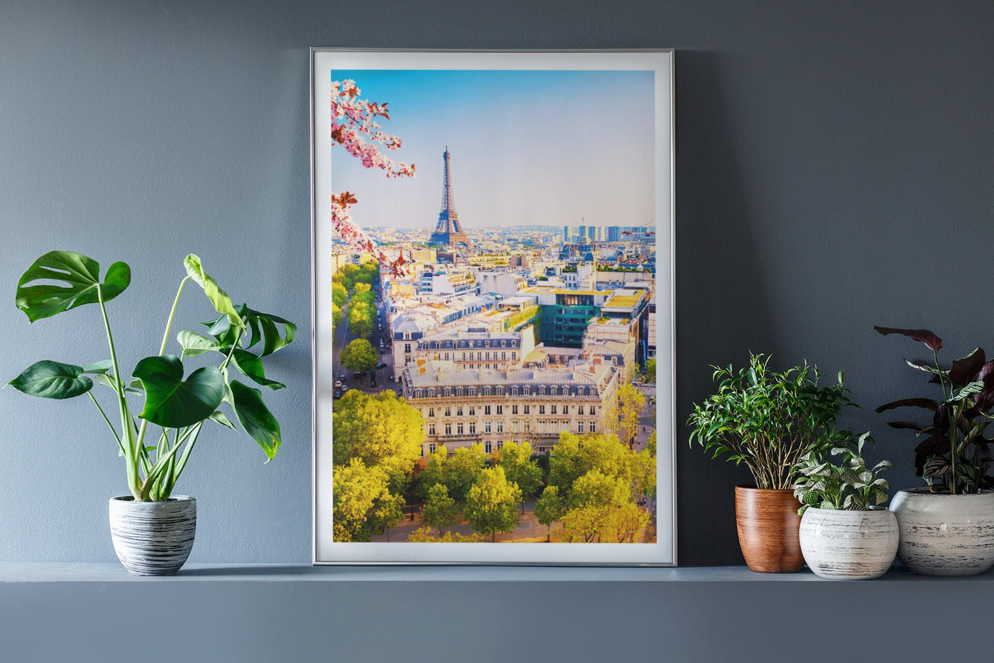 Paris cityscape print