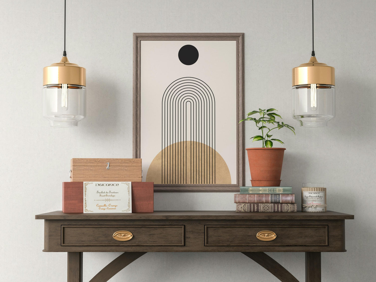 Boho Geometric Wall Art, Living room poster, Minimalist Art,  Neutral Wall Decor, Home decor, Birthday gift, Neutral print