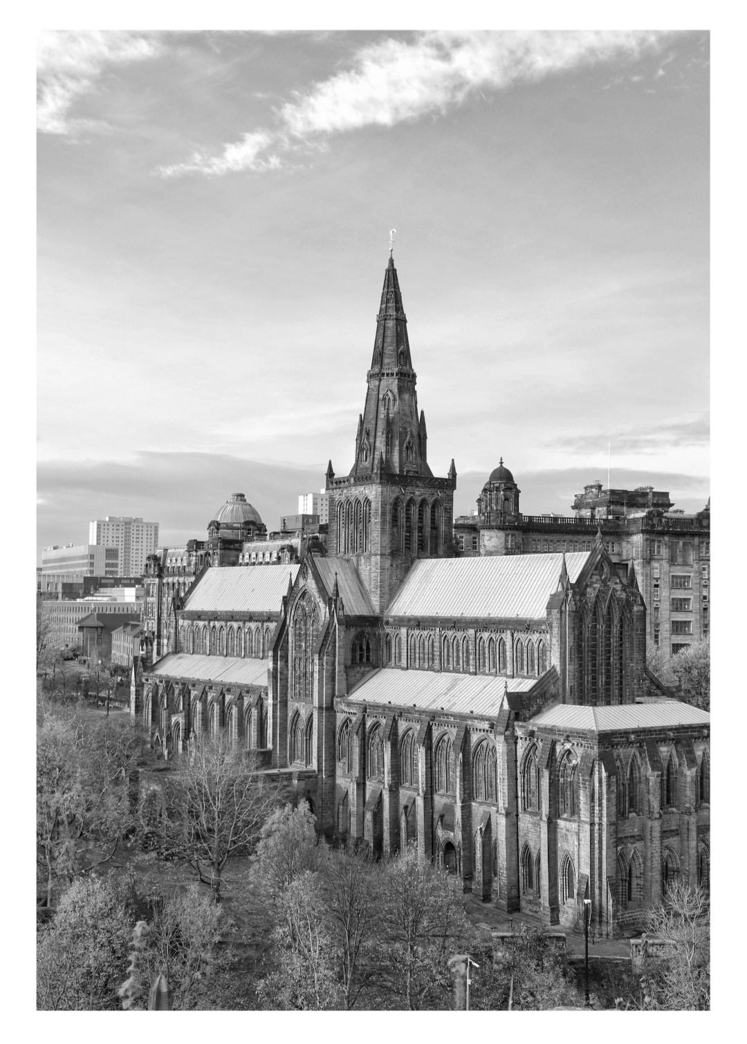 Set of 3 Glasgow city prints