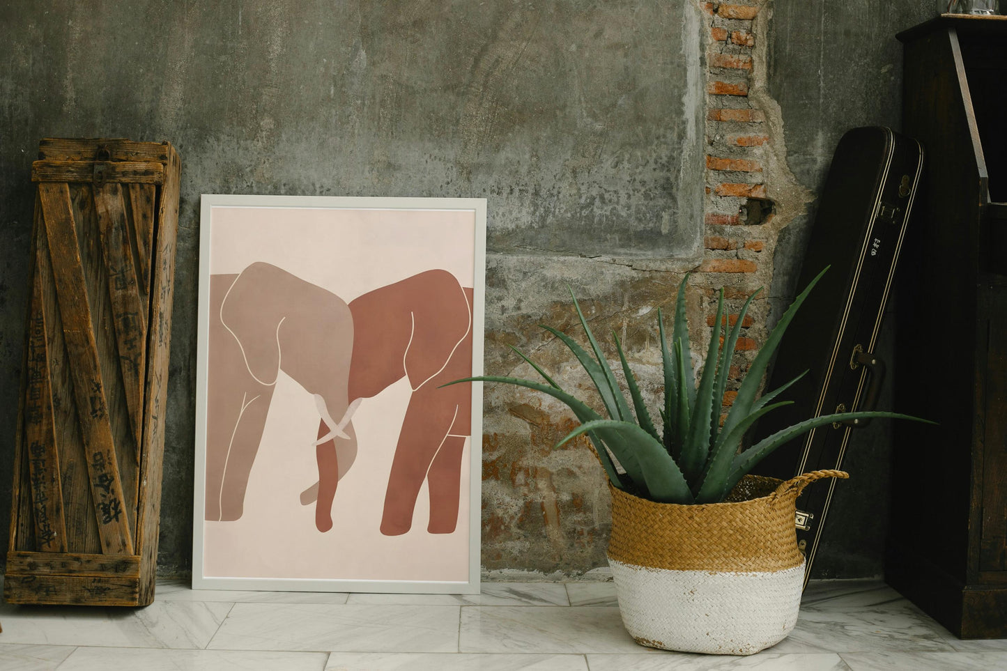 Boho Geometric Wall Art, Living room poster, Minimalist Art,  Neutral Wall Decor, Home decor, Birthday gift, Neutral print