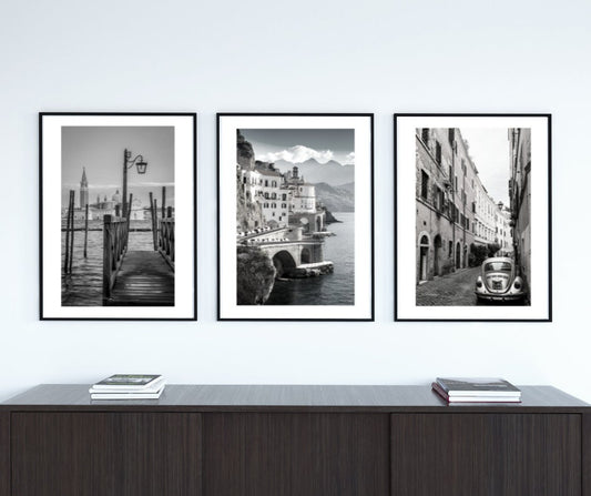 Set of 3 Italy prints