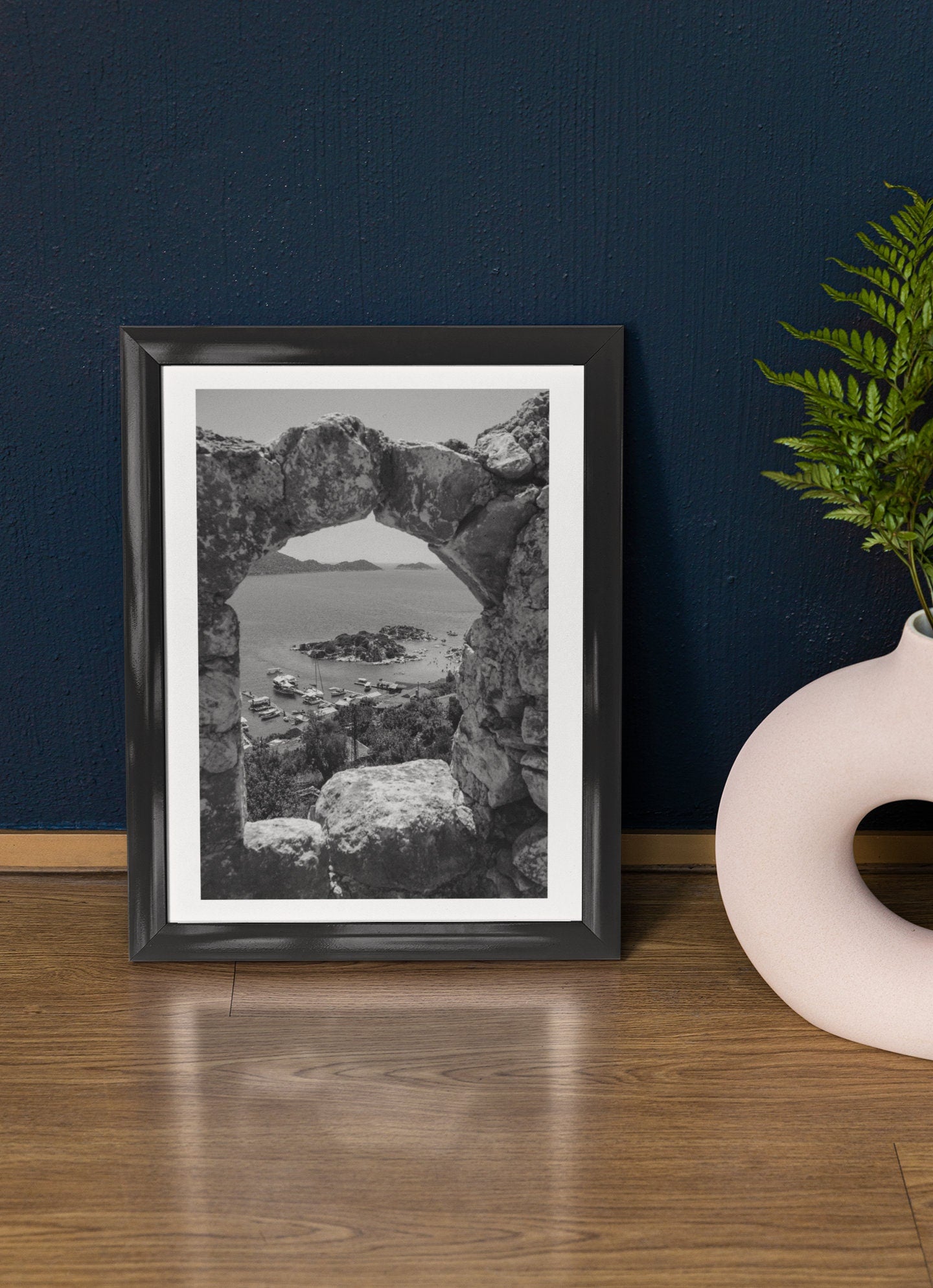 Set of 3 Turkiye Holiday prints, Antalya Bodrum prints, City poster set, Black and White travel posters, Travel prints, Asia, Wall art, Gift