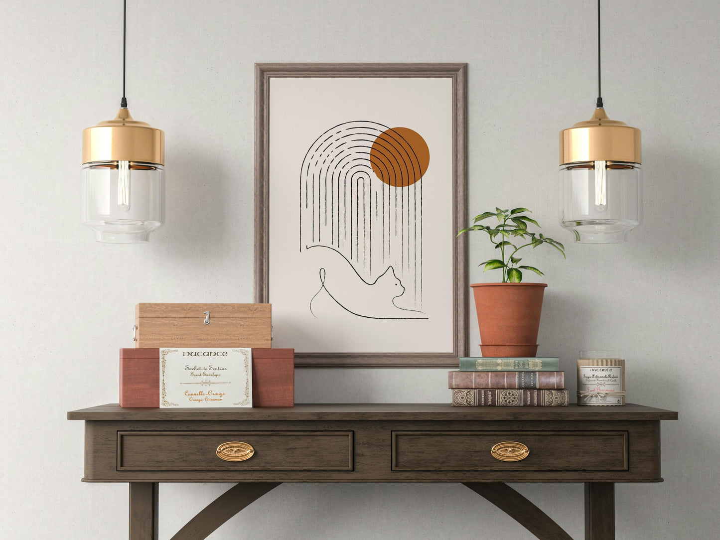 Boho Geometric Wall Art, Living room poster, Minimalist Art,  Neutral Wall Decor, Home decor, Birthday gift, Neutral print