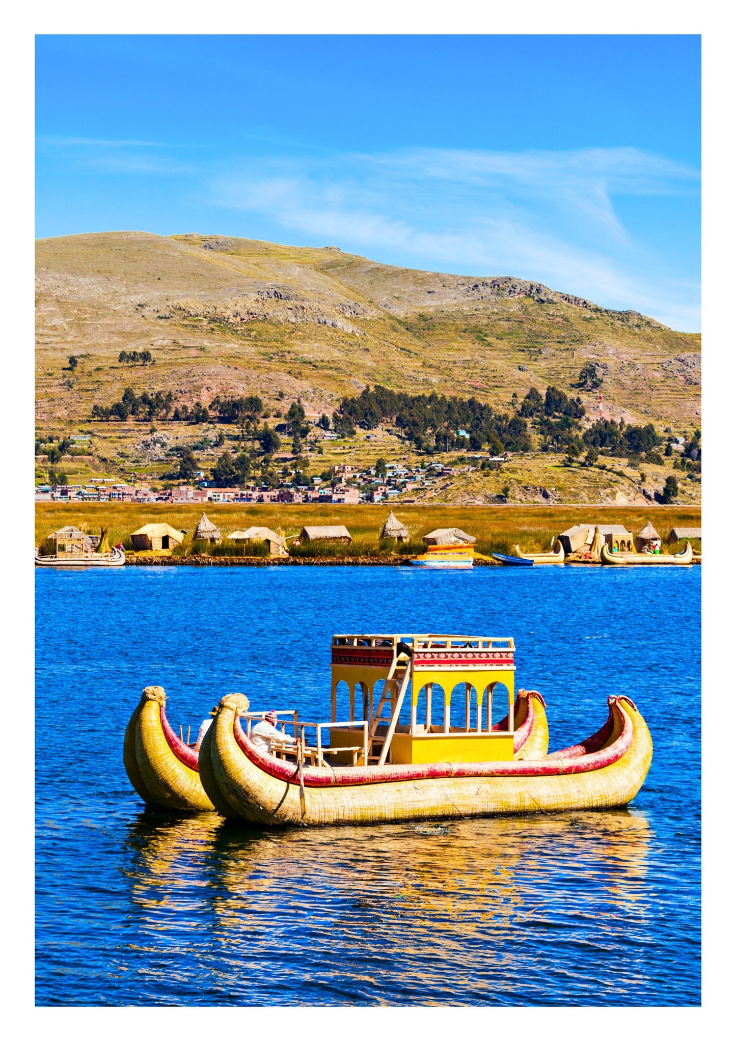 Set of 3 Peru prints, Machu Picchu prints, City posters, Colour travel photograph, Home decor, Travel print, Gift, Wall art, Andes, Uros