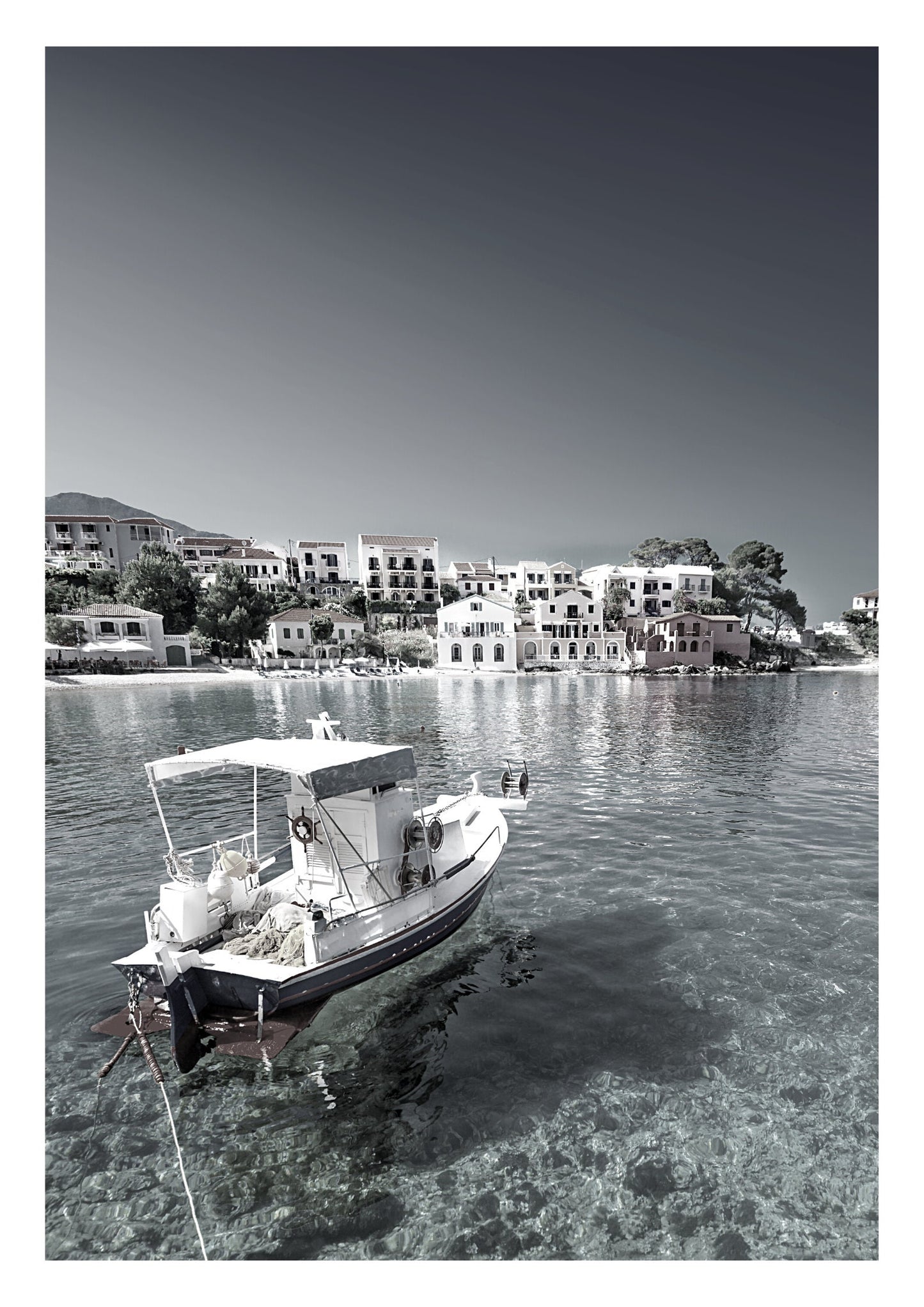 Set of 3 Greek island prints