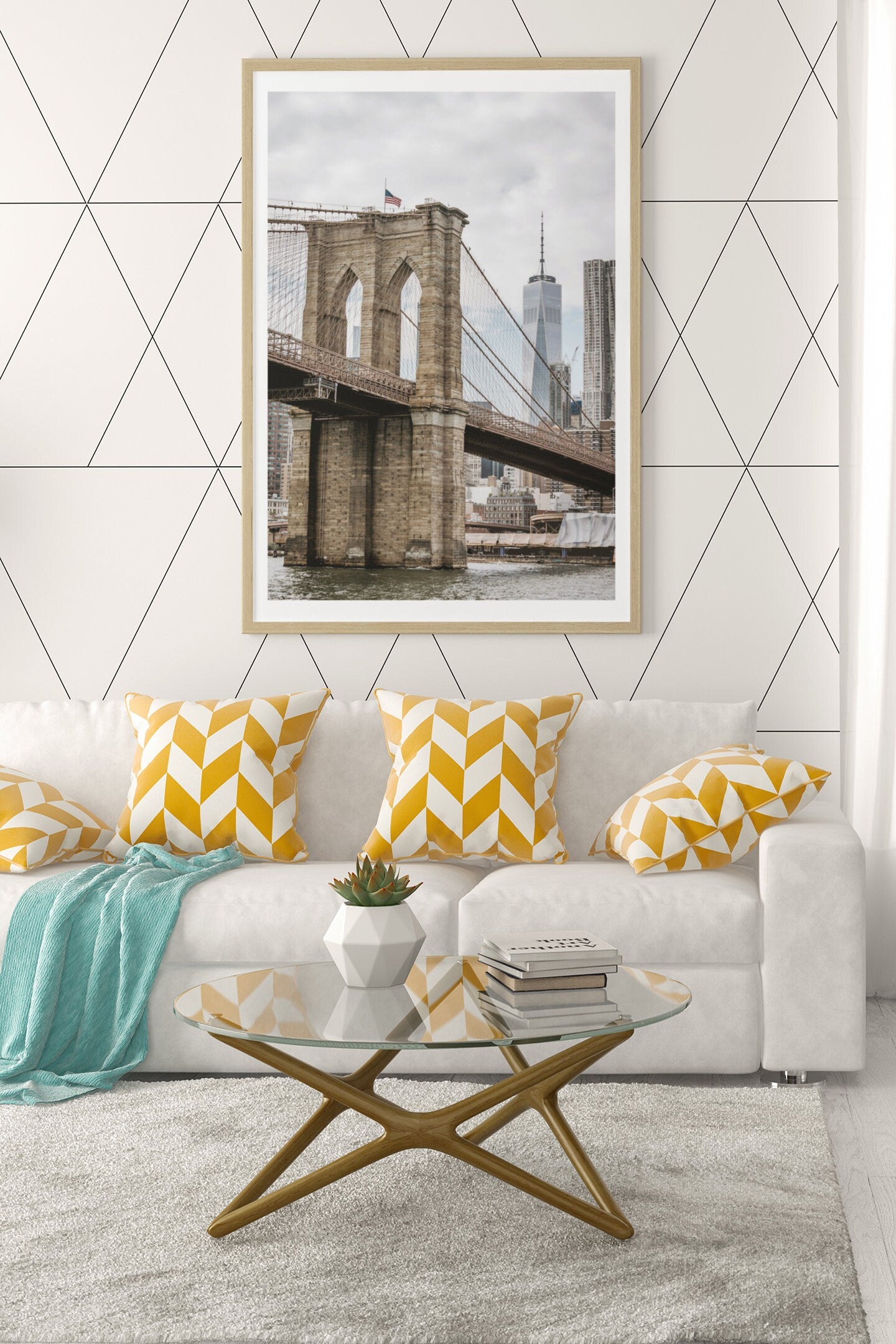 Brooklyn Bridge New York print