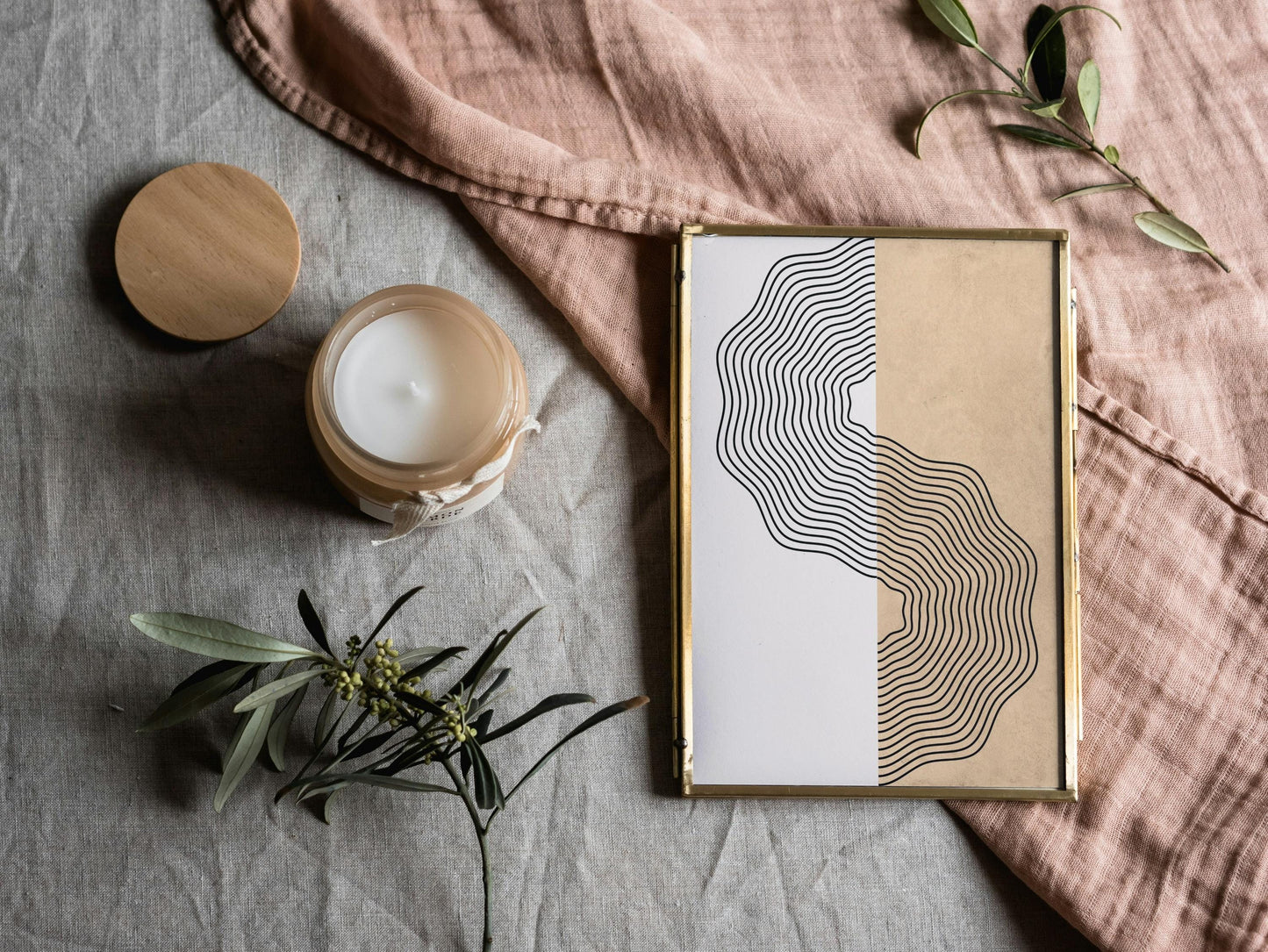 Boho Geometric Wall Art, Living room poster, Minimalist Art,  Neutral Wall Decor, Home decor, Birthday gift, Neutral print